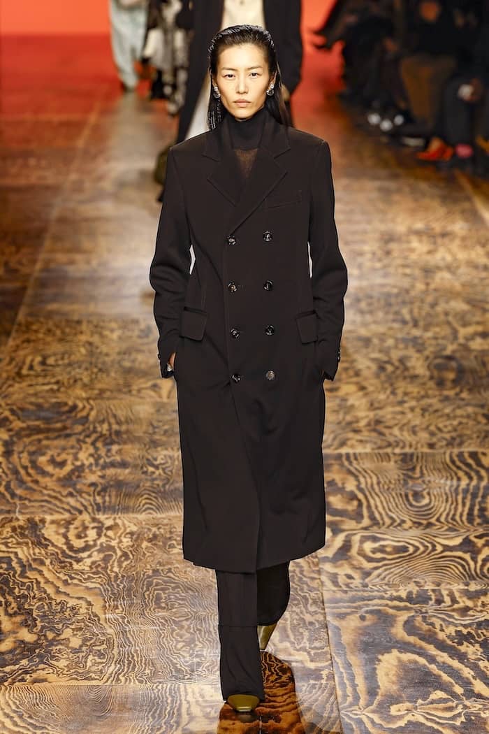 cappotto donna inverno 2025 bottega veneta