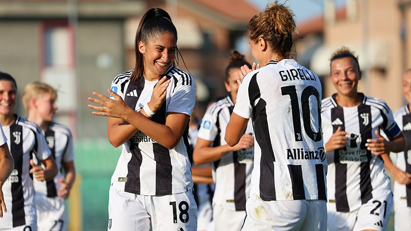 Valerenga Juve UWCL: Girelli e le altre giocatrici