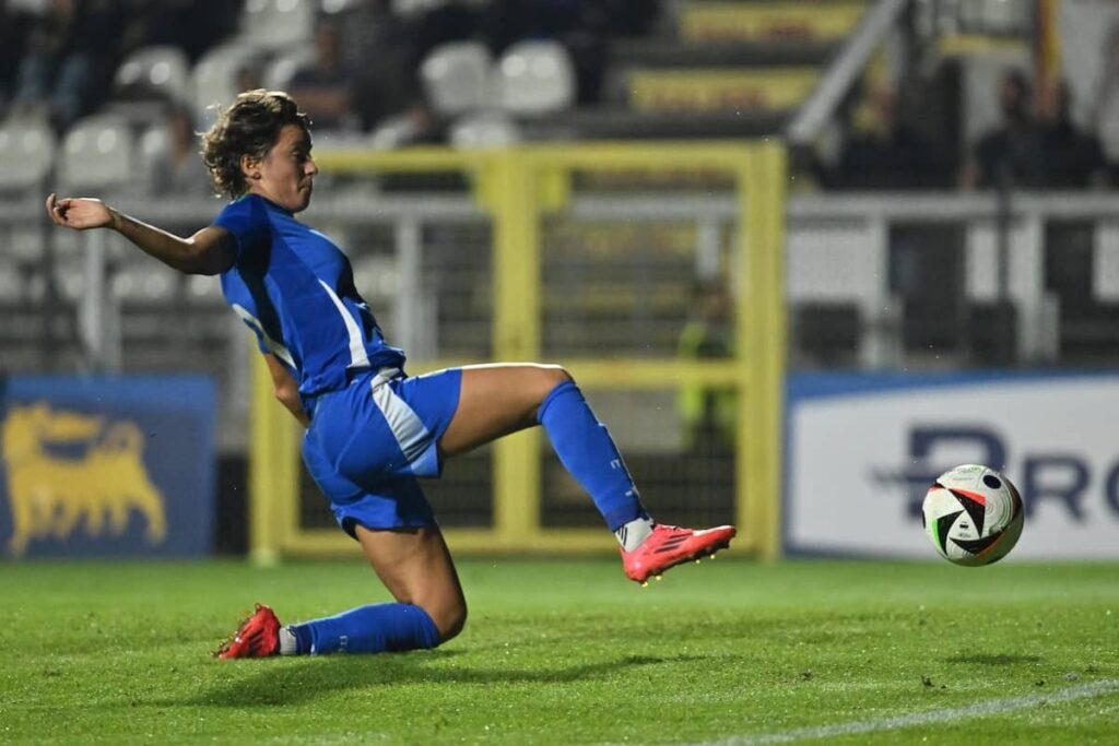 Giacinti partita Italia femminile