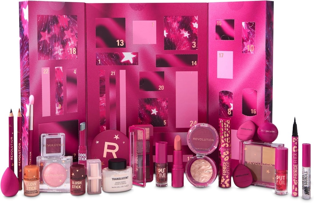 calendario avvento beauty 2025 make up revolution
