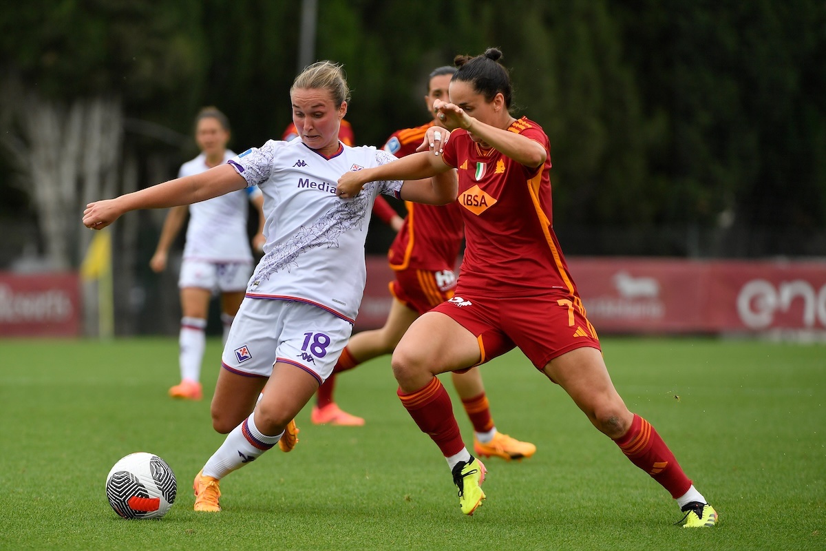 As Roma vs Fiorentina women 9°turno campionato