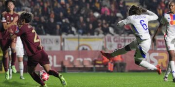 Roma Lione femminile partita champions 2024-2025
