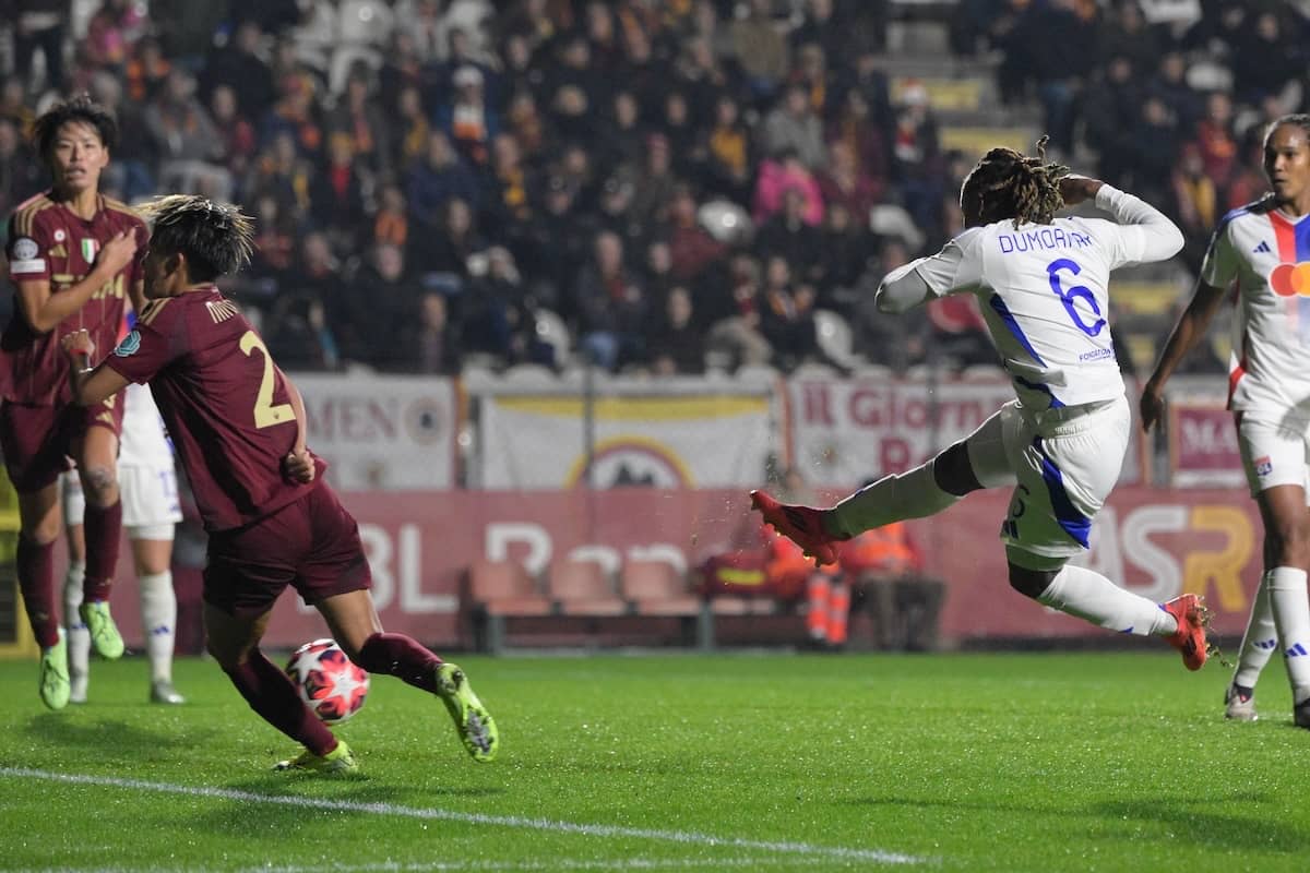 Roma Lione femminile partita champions 2024-2025