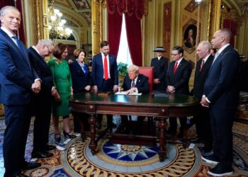 Giuramento Trump presidente USA