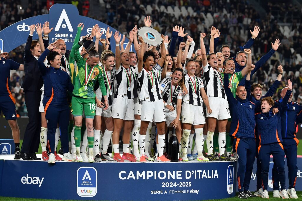 Juve campione d'Italia in carica in Serie A femminile