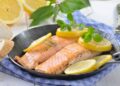 tranci di salmone al forno con limone