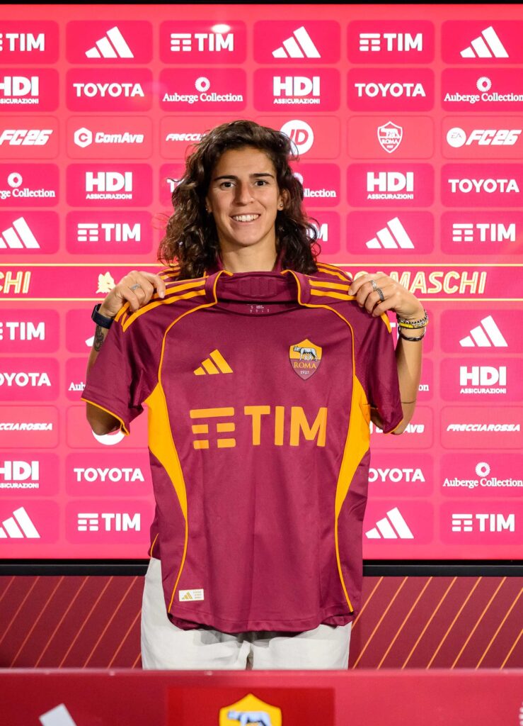 Valentina Bergamaschi giocatrice Roma femminile