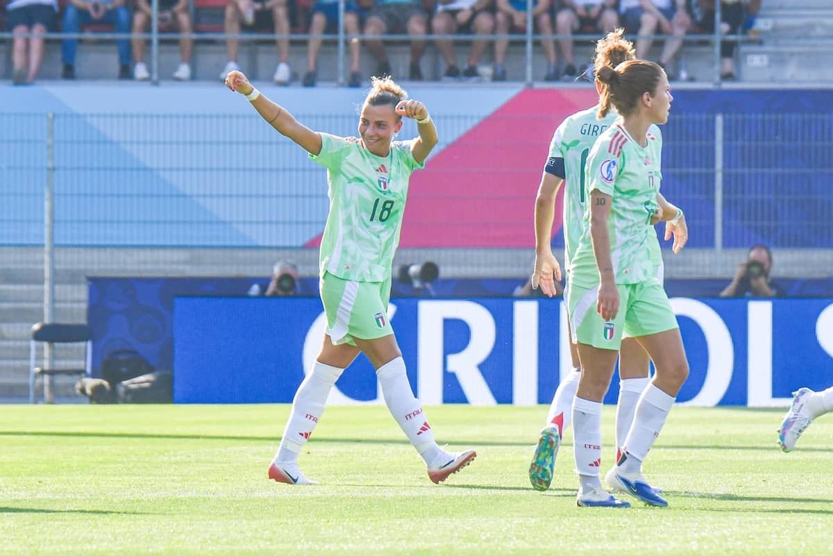 belgio italia euro 2025 Arianna Caruso