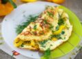 frittata ripiena di peperoni e erbe aromatiche