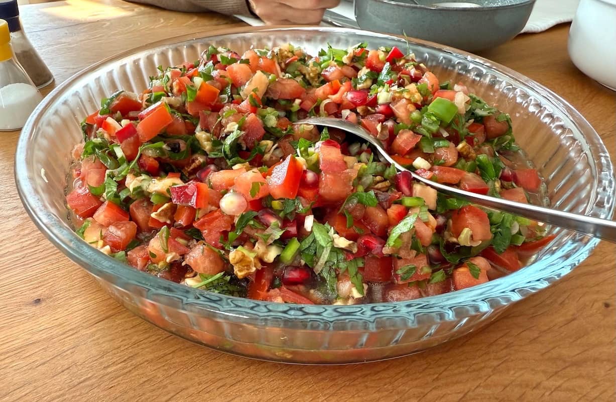 gavurdagi salatasi ricettta insalata turca 