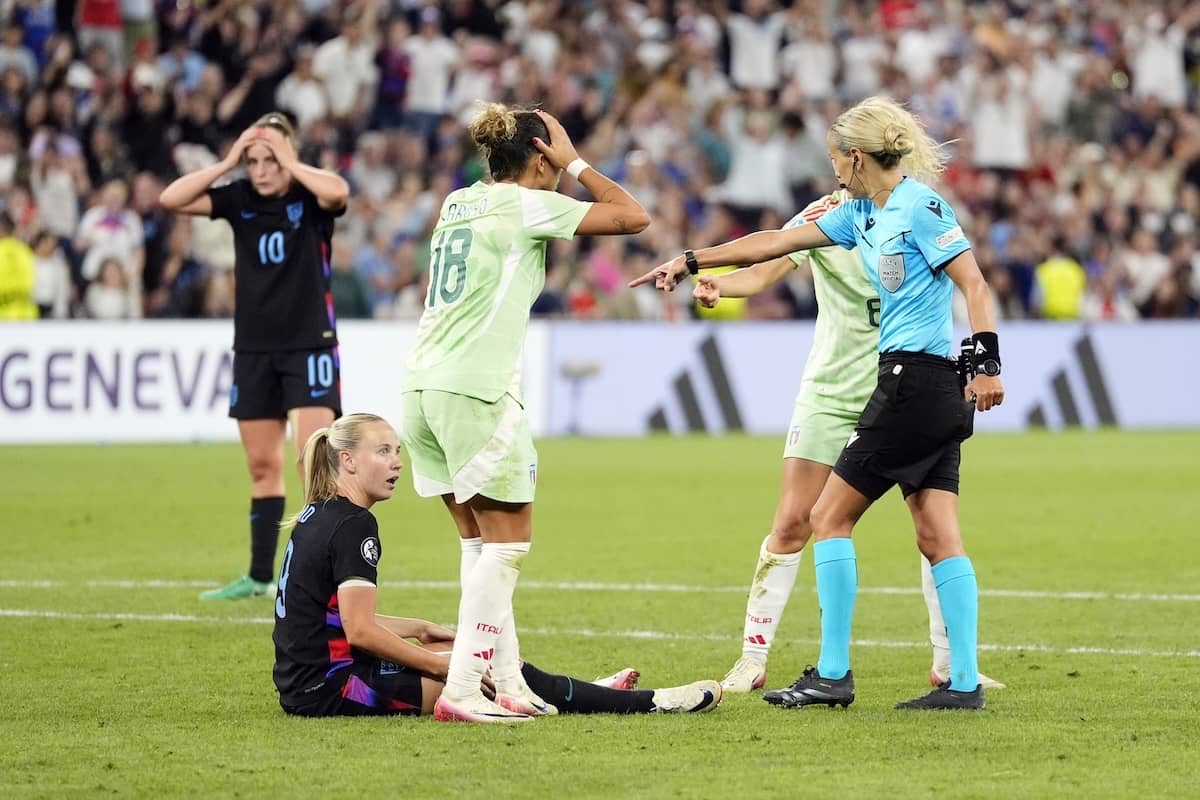 italia femminile inghilterra ginevra euro 2025