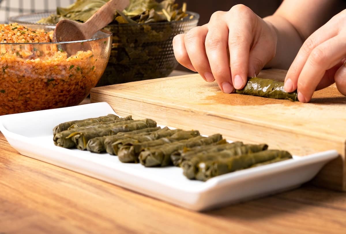 preparare i dolma turchi