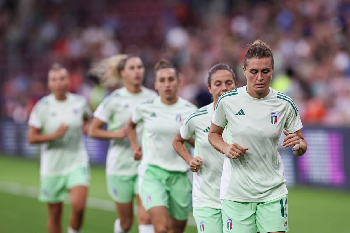 Semifinale Italia femminile vs Inghilterra Euro 2025
