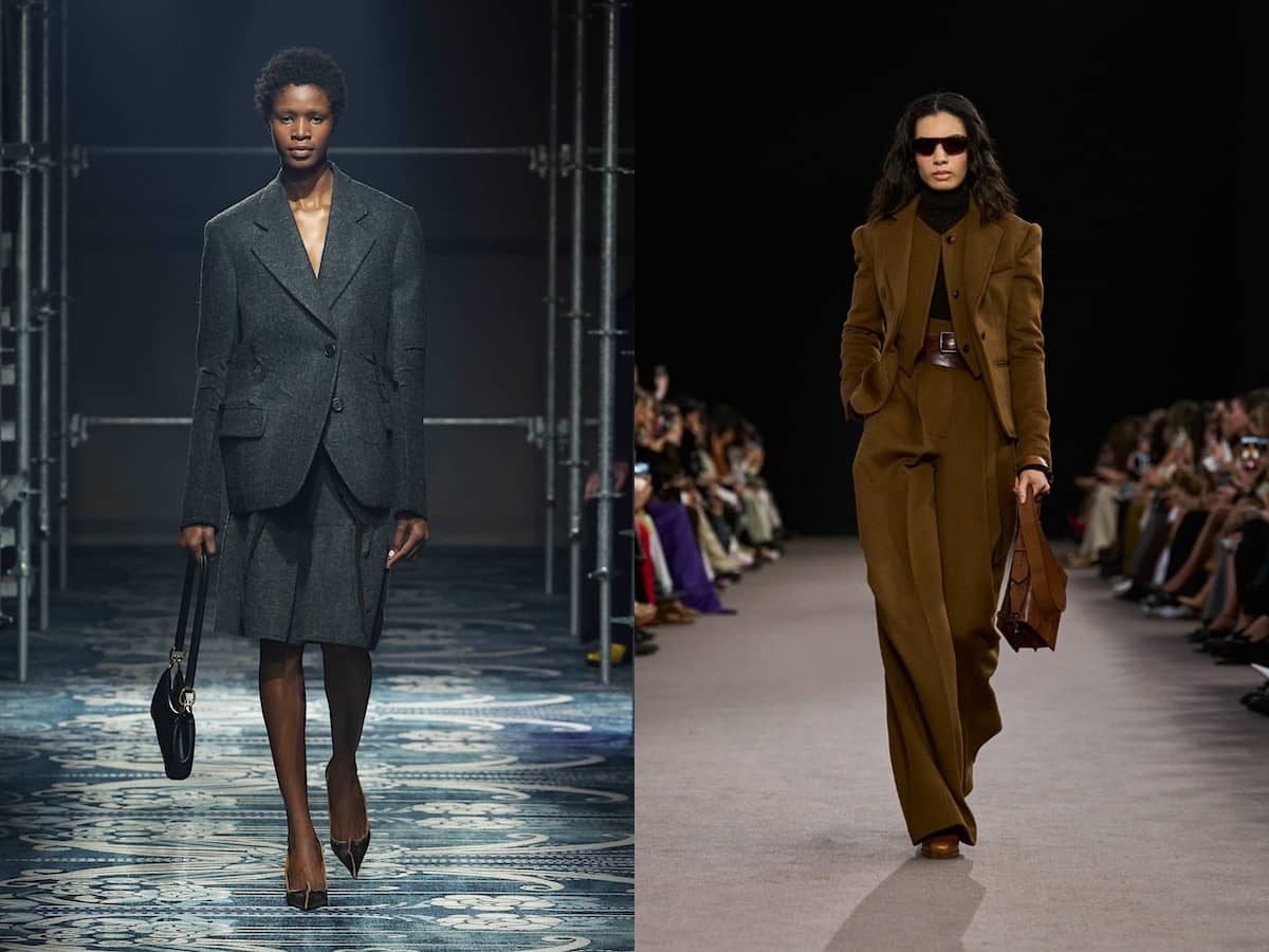 Moda donna inveno completo e tailleur max mara- prada