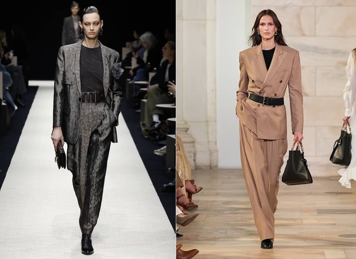 tailleur con pantaloni donna moda 2026