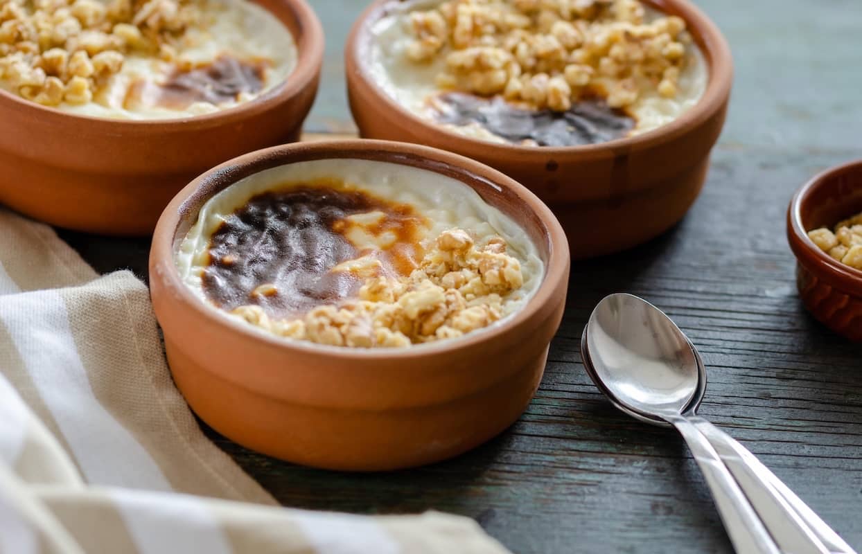 budino di riso turco al forno