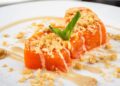 dolce di zucca turco con noci e tahina